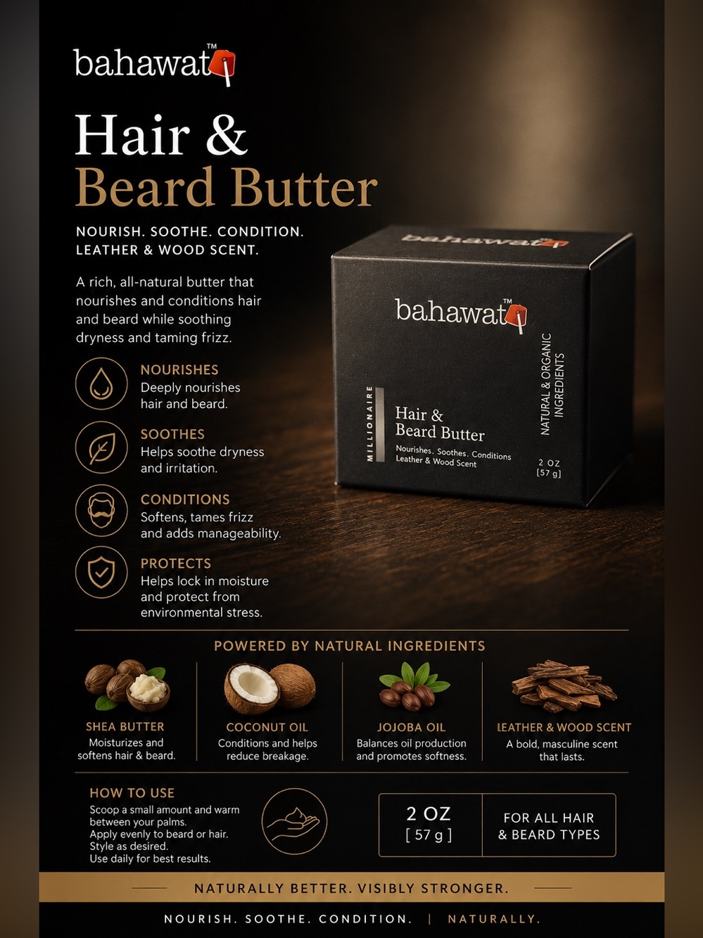 Bahawat Hair & Beard Butter